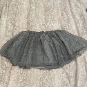 Mayoral Grey Layered Tulle Skirt